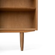Bibliothèque en chêne design danois par Hundevad, années 1960