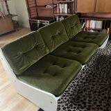 velvet sofa from the 70s