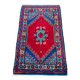 Oriental rug in thick hand-woven wool made in Tunisia mid-20th century