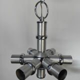 Vintage space age hanging lamp with 6 light points