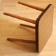 Rockabilly wooden plant stand, vintage from the 1950s