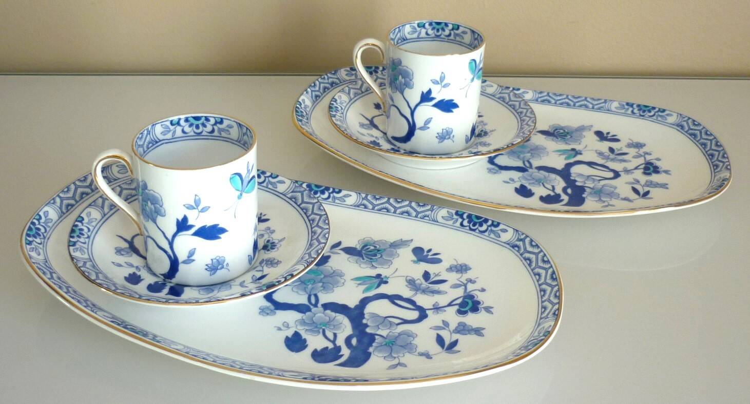 Royal Tuscan England, 2 breakfast services, tea, fine china