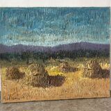 Country landscape signed