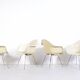 4 DAX Eames armchairs from the 60's Herman Miller mobilier international