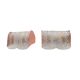 Pair of Barovier & Toso Murano Glass Wall Lights with Copper Details, Italy