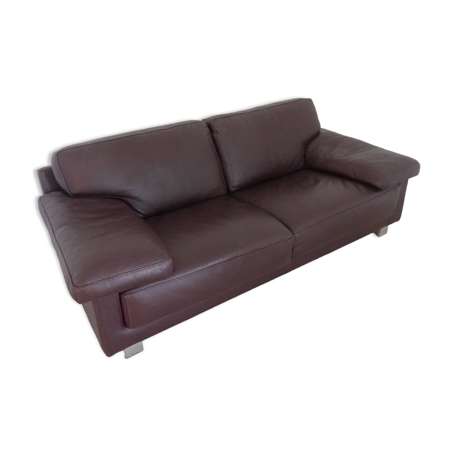 Roche Bobois leather sofa