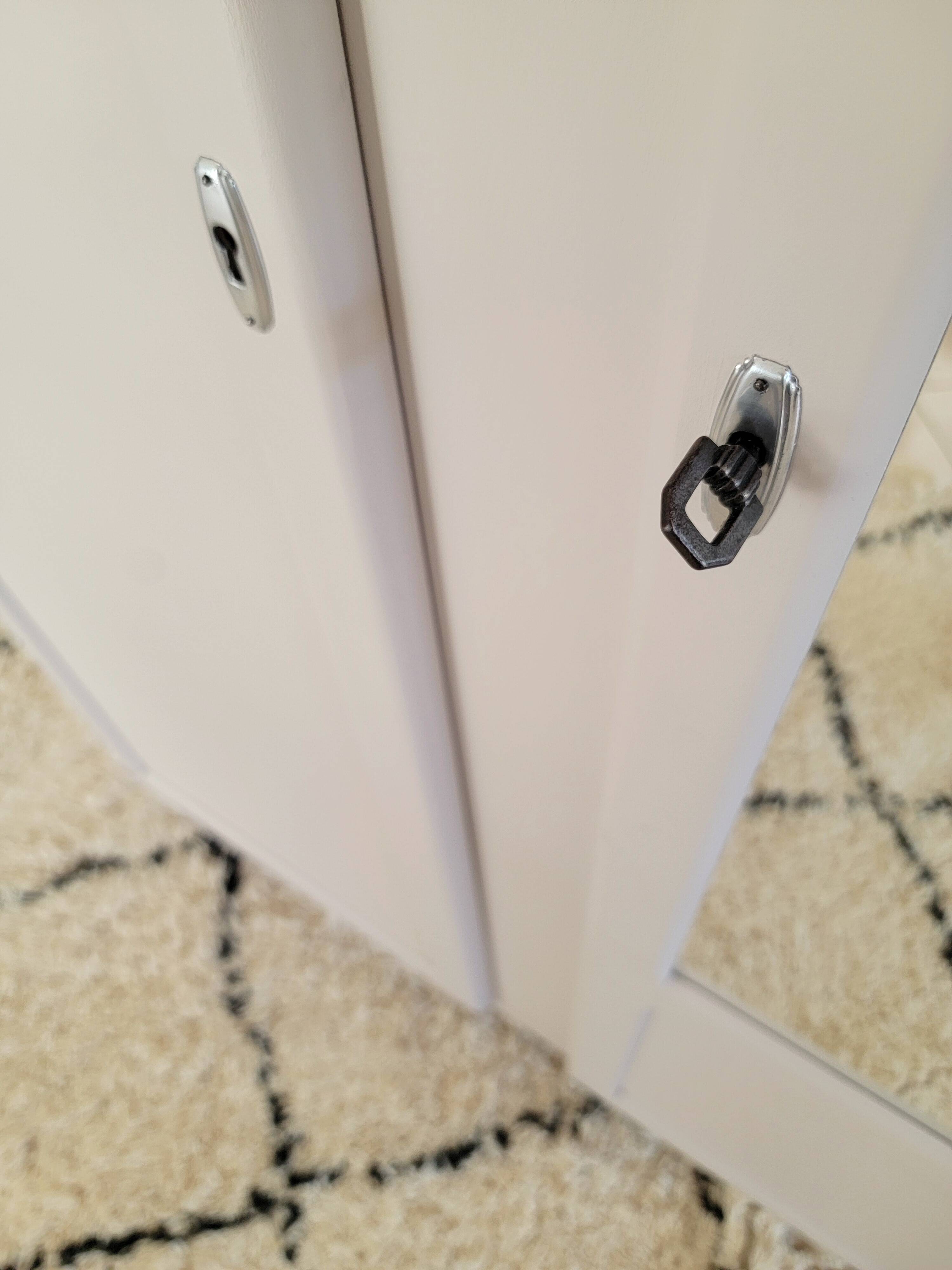 Renovated vintage wardrobe