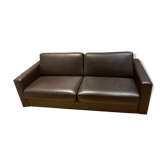 Canape convertible Vibieffe Squadroletto 2020 cuir marron