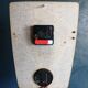 Vintage silent wall clock thermometer "Hangarter"