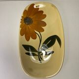 Ensemble Soupière Saucière et Ravier en faïence de Gien collection Tournesol