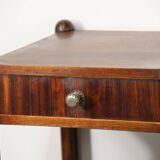 Art Deco pair of nightstands in walnut – 1940s