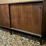 Enfilade placage palissandre vintage 1980