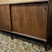 Vintage rosewood veneer sideboard 1980