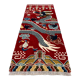 Ningxia, five-claw dragon carpet, Circa 1920