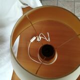 Wooden table lamp