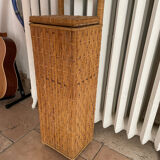 Rattan bread box