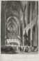 Engraving from 1810 of "Saint Etienne-Du-Mont"