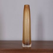 LARGE VINTAGE MURANO GLASS VASE FROM THE 1950S DESIGNED SCARPA FOR VENINI