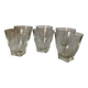 6 Verres de années 50