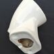 Porcelain wall lamp made in Spain vintage 1930
