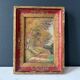 Old impressionist painting, autumn forest, framed, signed, late 19th century