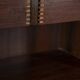 Vintage 1960s wooden secretaire sideboard design G.Frattini for Bernini