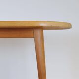 Mid-century pine coffee table by Carl Malmsten, Sweden, 1940s.