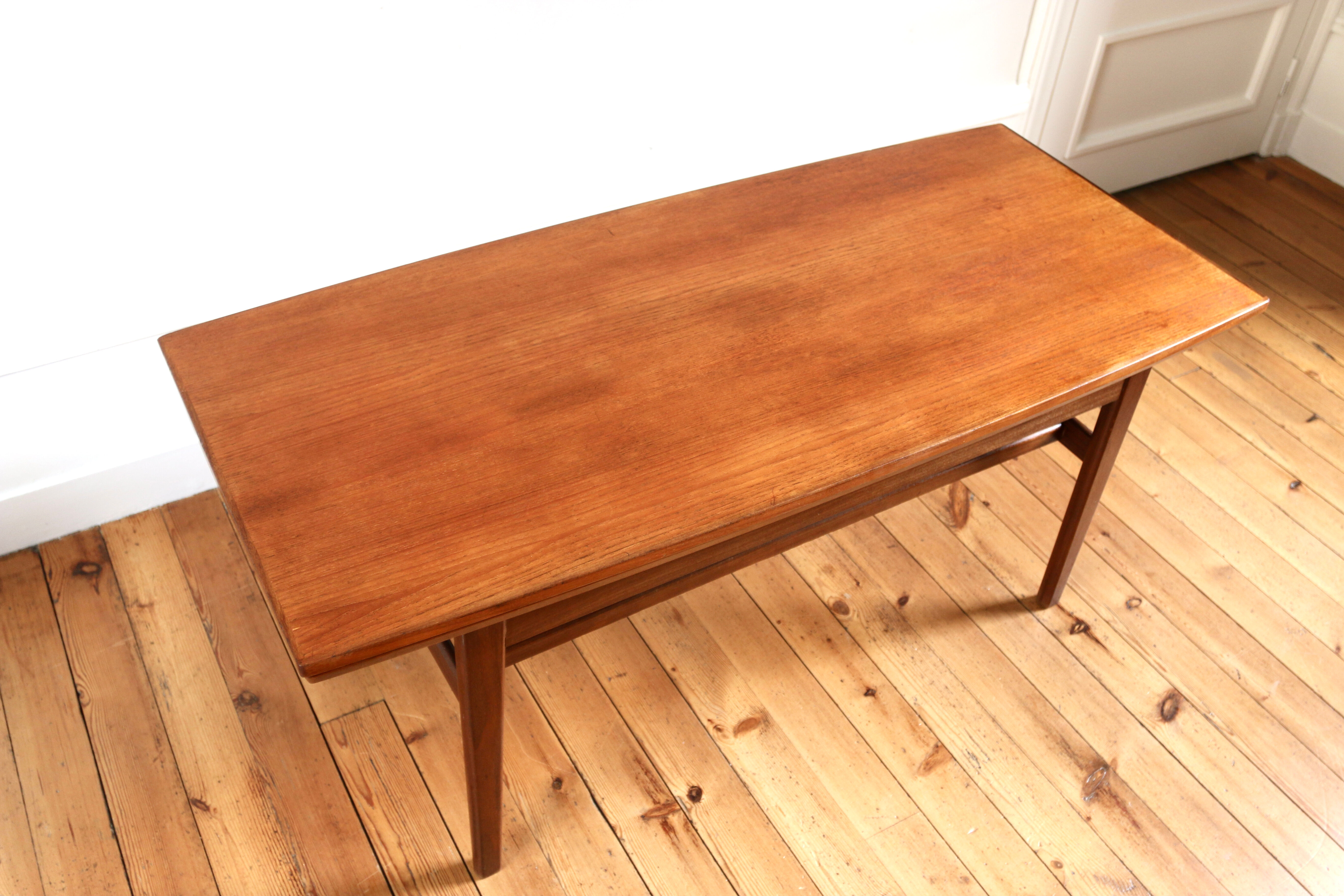 Scandinavian liftable coffee table tea Kai Kristiansen "Elevator"