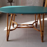 Vintage "bean" coffee table restyled