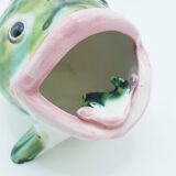 Cendrier poisson émaillé