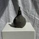 Petite poule en terre cuite, travail artisanal indonésien ancien H18