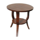 Healing tripode art deco walnut