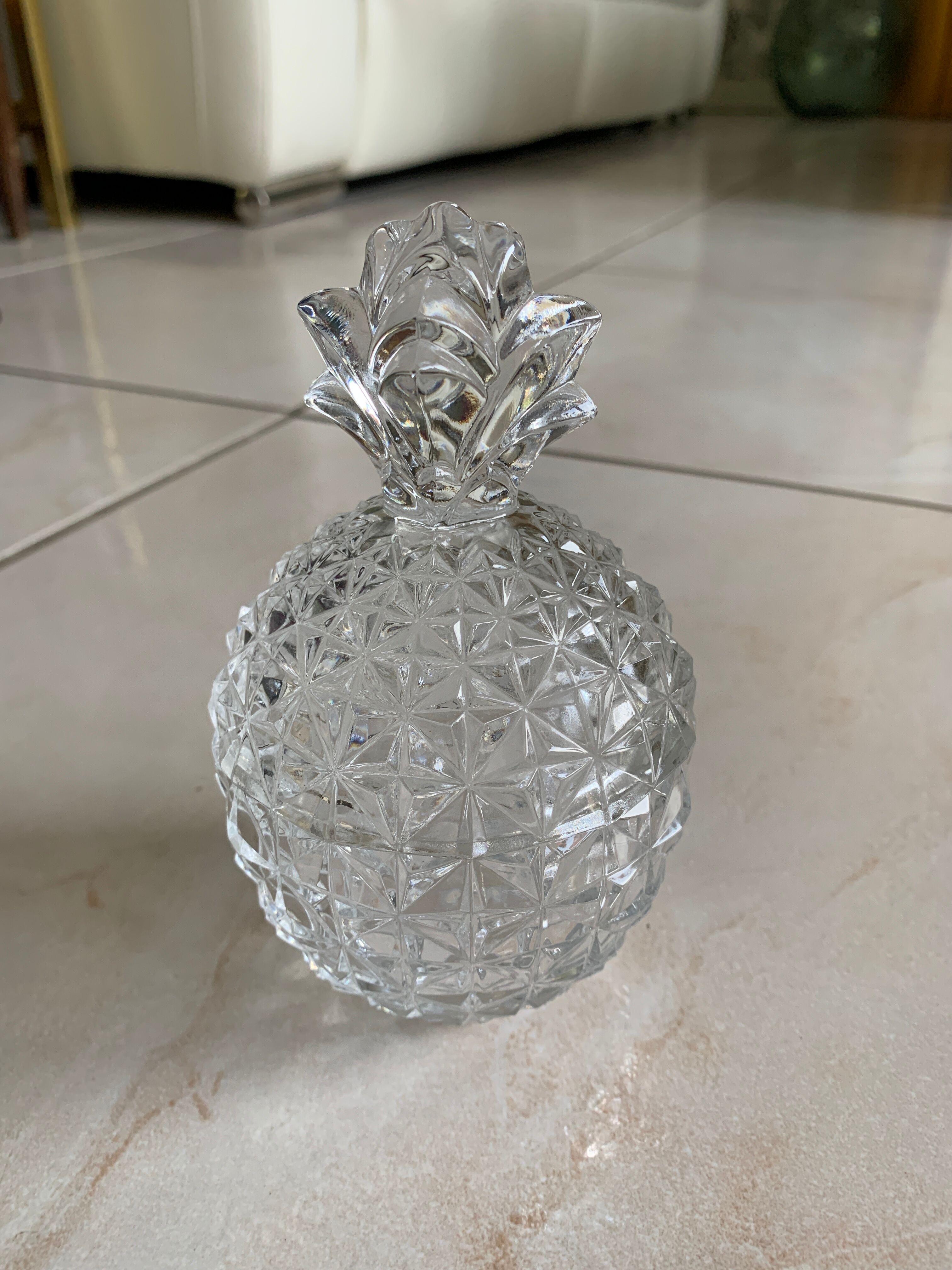 Vintage pineapple candy crystal
