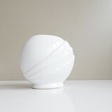 White 80s vase in shell shape
