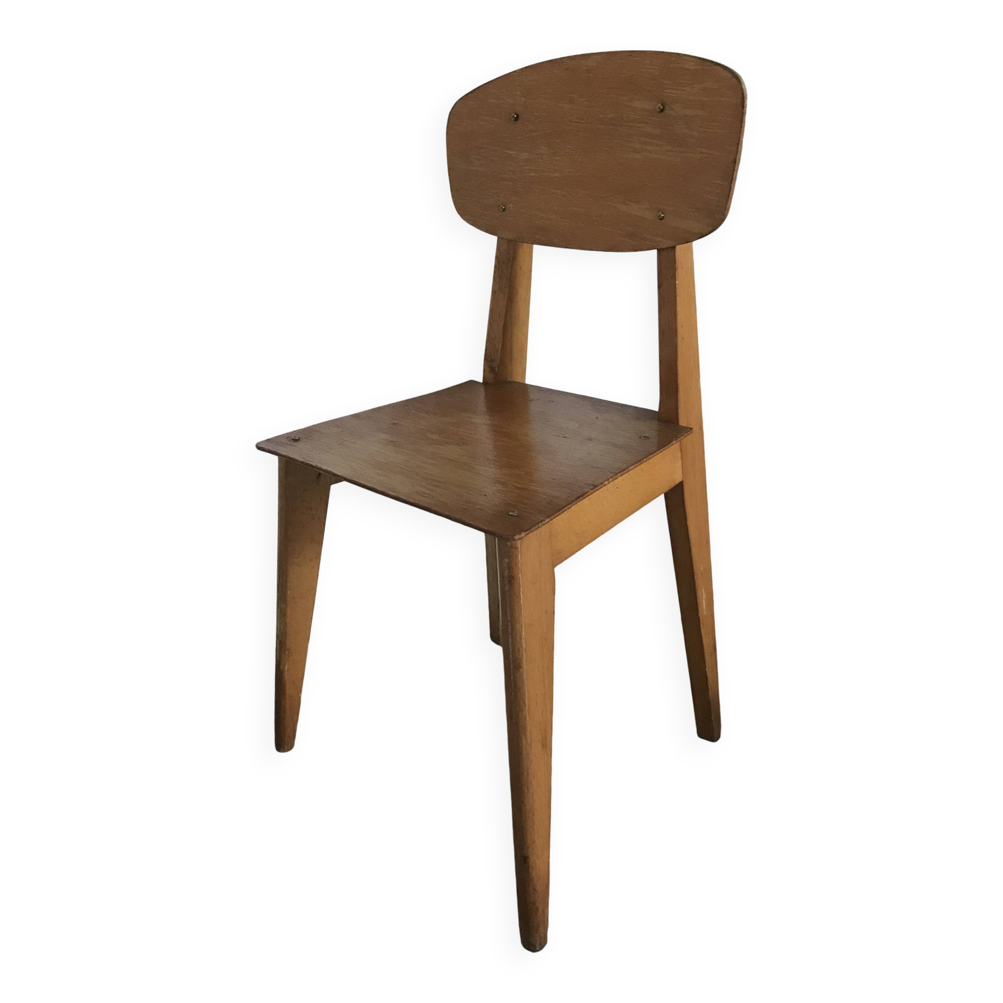 Vintage wooden chair for children from the 1960s:1970s