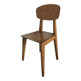 Vintage wooden chair for children from the 1960s:1970s