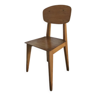 Vintage wooden chair for children from the 1960s:1970s