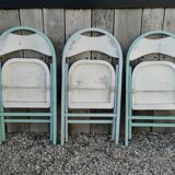 Series of 3 751 model folding chairs from Thonet