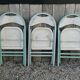 Series of 3 751 model folding chairs from Thonet