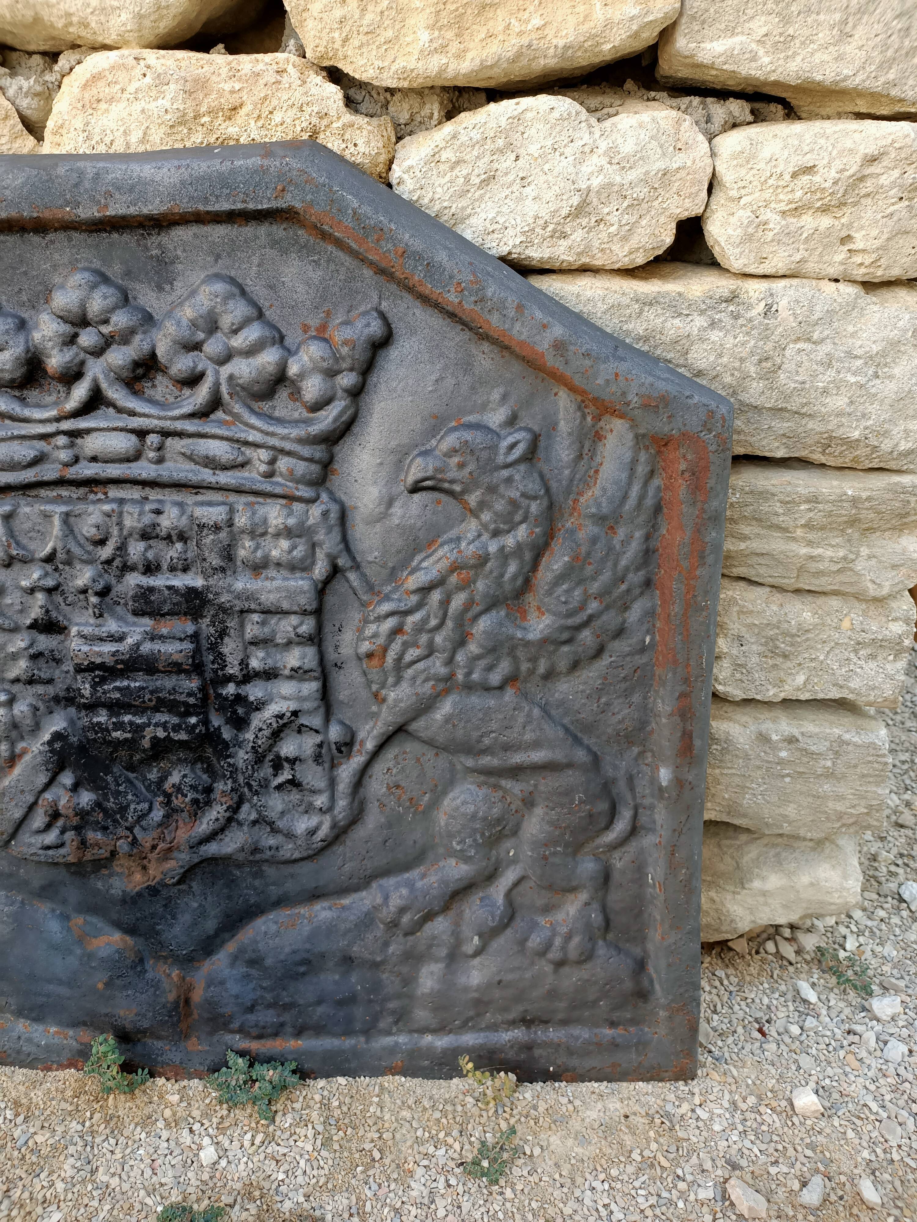 Old fireplace plate 90x75