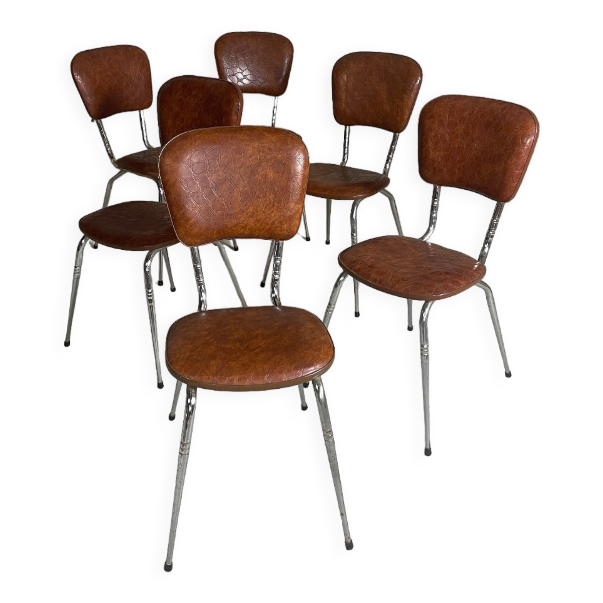 6 skai chairs