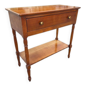 Console en merisier milieu