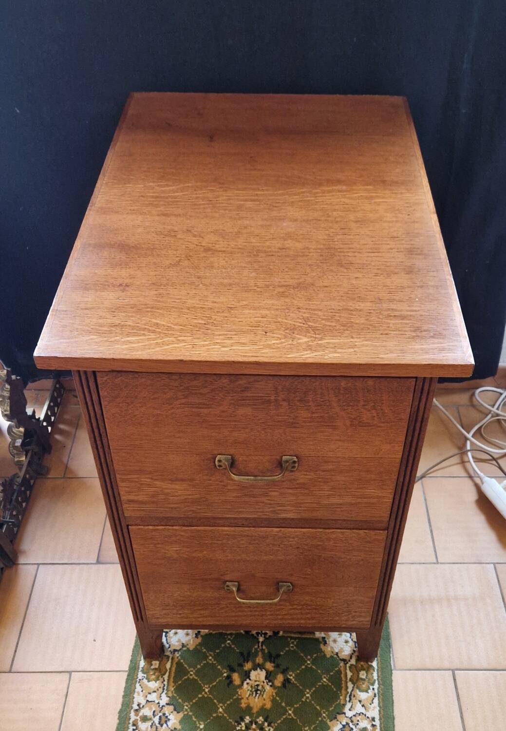 Architect's cabinet with 2 drawers