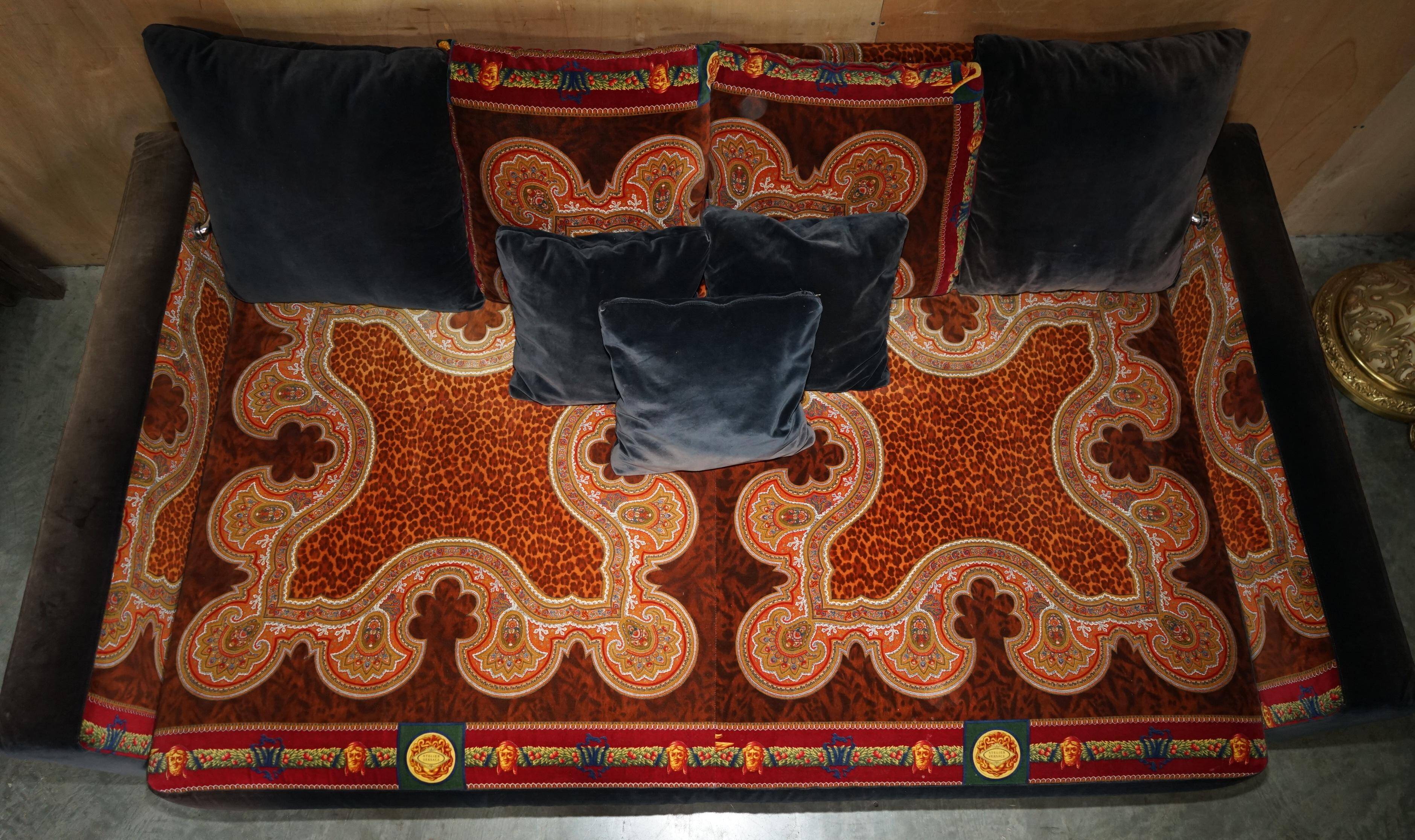 Adjustable canapé Versace 2003 by Ilian Rachov, Art Deco style
