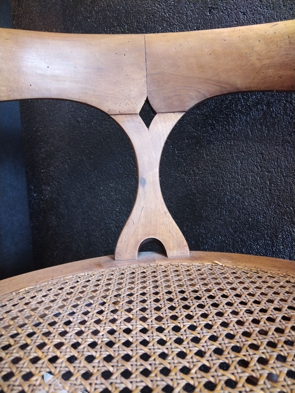 Duverneuil Louis Philippe swivel chair on balls