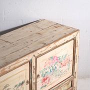 Antique buffet painted in pine wood – China, circa 1930