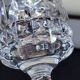 6 thick cut crystal wine glasses ff crystal hand