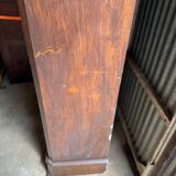 Armoire bonnetiere ancienne en bois massif