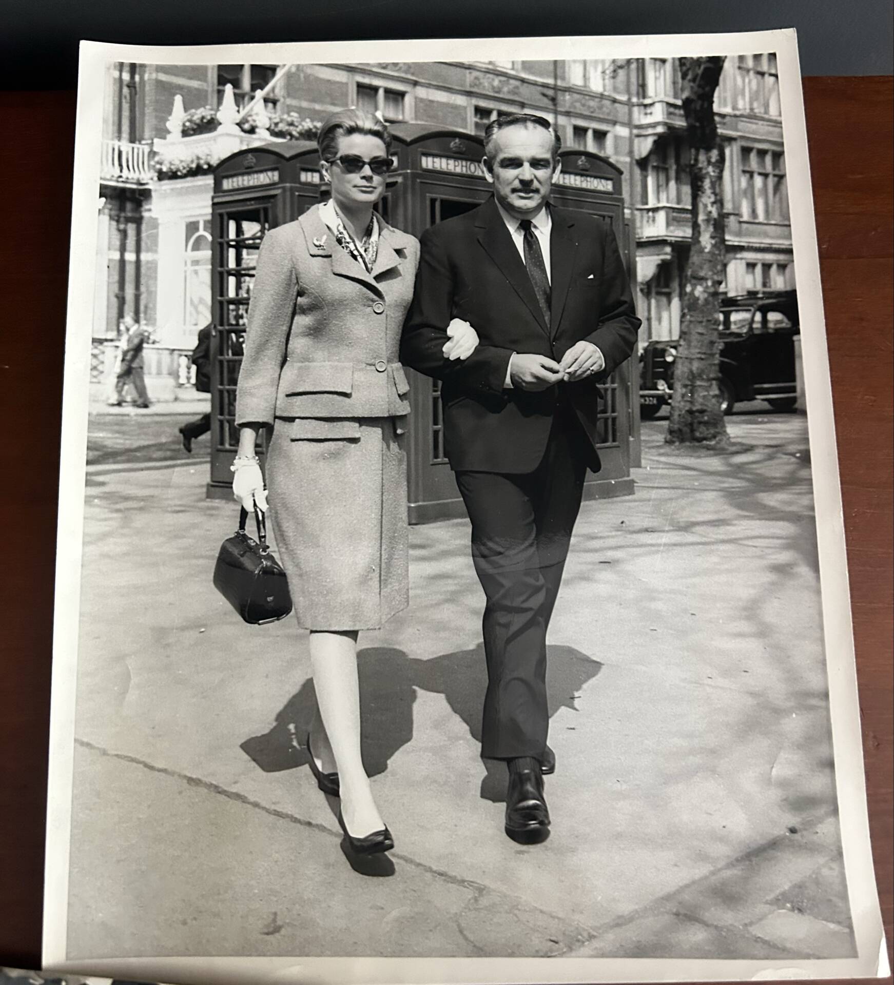 Lot of 4 vintage photographs of Princess Grace of Monaco.