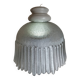 Vintage frosted glass chandelier